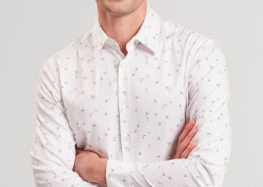 Ted Baker ανδρικό πουκάμισο με all-over print Regular Fit 