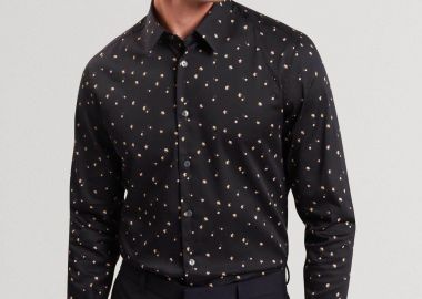 Ted Baker ανδρικό πουκάμισο με all-over print Regular Fit 