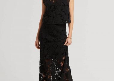 Ted Baker γυναικεία midi φούστα με πλεκτό σχέδιο Relaxed Fit 