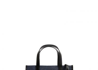 Ted Baker Paolina Faux Raffia Small Icon Bag 284037 Σκούρο Μπλέ - Ted Baker - 