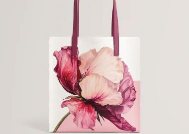Ted Baker Shilva Printed Flower Medium Bag 284074 Εκρου - Ted Baker - 