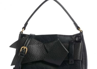 Ted Baker SSANSA Mini Knot Bow Shoulder Bag 282343 Μαύρο - Ted Baker - 