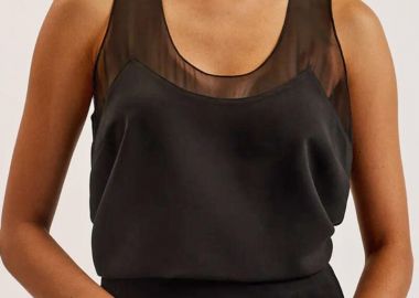 Ted Baker TILAMA Tank Top 275622 Μαύρο - Ted Baker - 