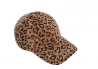 Teddy καπέλο jockey σε animal print - MAT FASHION - 