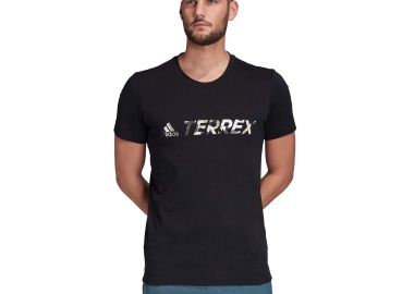 TERREX LOGO TEE ΜΑΥΡΟ - ADIDAS PERFORMANCE - 