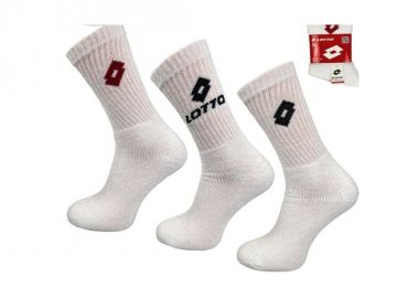 Terry socks LOTTO white 3 pairs 069609 - Lotto - 