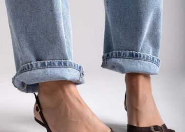 TFP Γόβες Μυτερές Slingback με Kitten Heel - 351 - Καφέ Σουέτ - TFP - 