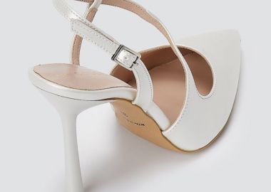 TFP Γόβες Slingback - 955 - White Pearl - TFP - 