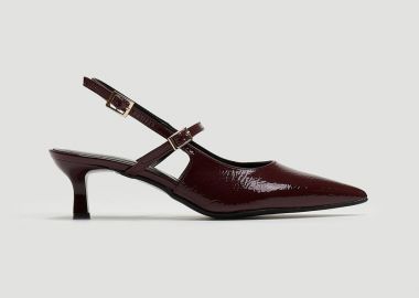 TFP Λουστρίνι γόβες slingback - 300 (λουστρίνι) - Μπορντό - TFP - 