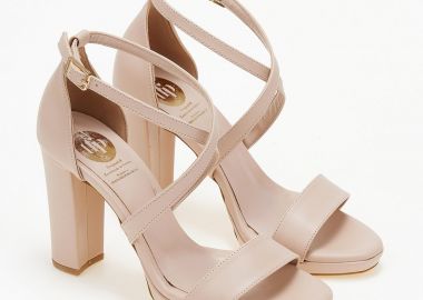 TFP Πέδιλα με σχέδιο Crossover - 500 - Nude - TFP - 