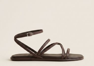 TFP Strappy Sandals Ankle Strap - L3 KIMON - Brown Matte - TFP - 