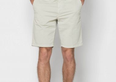 The Bostonians ανδρική βερμούδα chino Regular Fit - EN0342026 Κρέμ - THE BOSTONIANS - 