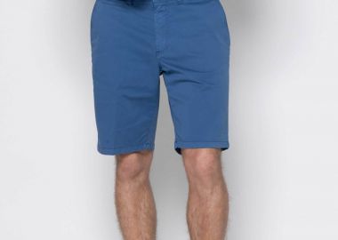The Bostonians ανδρική βερμούδα chino Regular Fit - EN0342026 Μπλε - THE BOSTONIANS - 