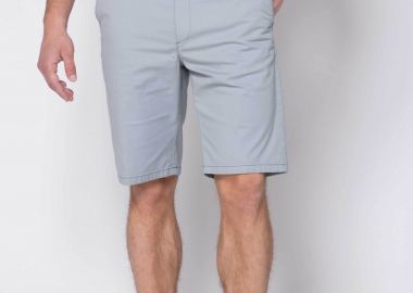 The Bostonians ανδρική βερμούδα chino Regular Fit - EN0847T303 Γκρι Γαλάζιο - THE BOSTONIANS - 