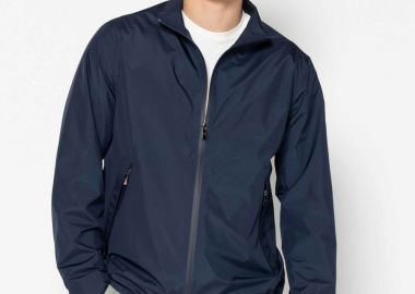 The Bostonians ανδρικό bomber jacket Regular Fit - W20262 Μπλε Marine - THE BOSTONIANS - 