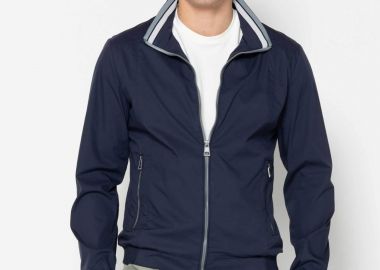 The Bostonians ανδρικό bomber jacket Regular Fit - W2896T23A Μπλε Marine - THE BOSTONIANS - 