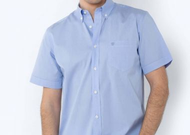 The Bostonians ανδρικό κοντομάνικο πουκάμισο button down Regular Fit 