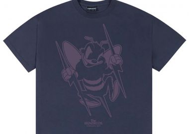 THE HUNDREDS Ανδρικό T-Shirt Big Buzz - ΜΠΛΕ-T25F201015-BLUE - THE HUNDREDS - 