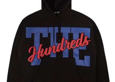 THE HUNDREDS Φούτερ με Κουκούλα THE Pullover - Μαύρο-T24F202005-BLACK - THE HUNDREDS - 