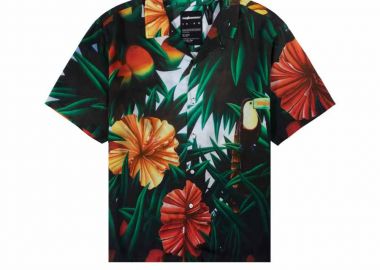 THE HUNDREDS Πουκάμισα Blooming SS Woven - GREEN-T23P208005-GREEN - THE HUNDREDS - 
