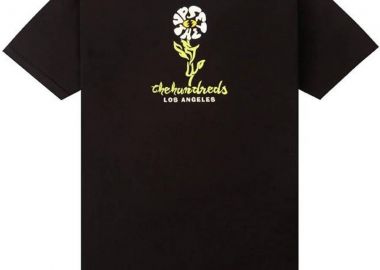 THE HUNDREDS T Shirts Disruptus Flora T-Shirt - Μαύρο-T24P101026-BLACK - THE HUNDREDS - 