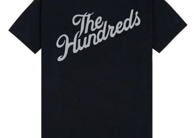THE HUNDREDS T Shirts Slant Logo T-Shirt - ΜΑΥΡΟ-F23S101002-BLACK - THE HUNDREDS - 