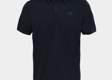 The North Face ανδρική πόλο μπλούζα ''Tanken'' - NF0A2WAZJK31 Μαύρο - THE NORTH FACE - 