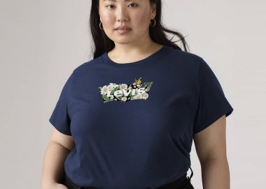 The Perfect Tee Daisy Navy Blue - LEVI'S - 