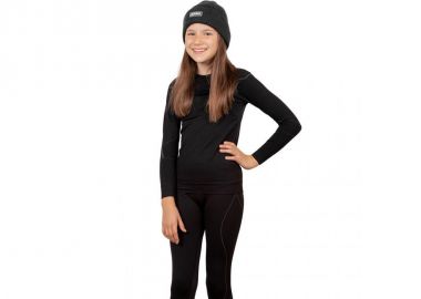 Thermoactive underwear Alpinus Active Set black and gray Jr GT43204 - Alpinus - 