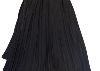 Thetis γυναικεία φούστα απλικέ με μεταλλικά κουμπιά - SOU - 