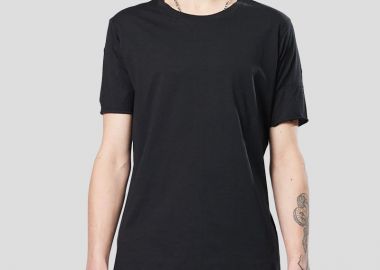 THOM KROM Ανδρικό Μαύρο M Ts 784 Classic T-Shirt - THOM KROM - 