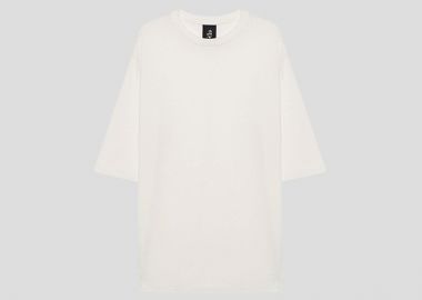 THOM KROM Ανδρικό Μπεζ Classic Black T-shirt - THOM KROM - 