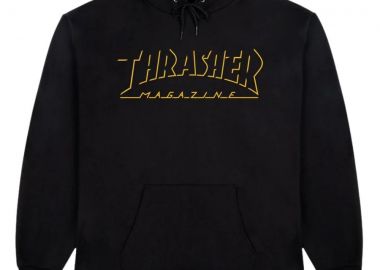 Thrasher Ανδρικό Φούτερ Shadow Mag -Μαύρο-315069-BLACK - THRASHER - 