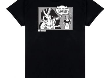 THRASHER T-Shirts THRASHER X TOY MACHINE GIRLFRIEND - ΜΑΥΡΟ-311621-BLACK - THRASHER - 