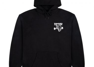 Thrasher x Spitfire Φούτερ Classic Swirl - Μαύρο-315077-BLACK - THRASHER - 