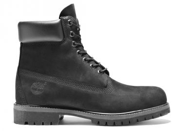 Timberland 6 Inch Boot Black Nubuck Premium TB1100730011 MBS - Timberland - 