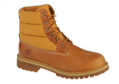 Timberland 6inch Prem Δερμάτινα Γυναικεία Αρβυλάκια Καφέ A1I2Z - Timberland - 