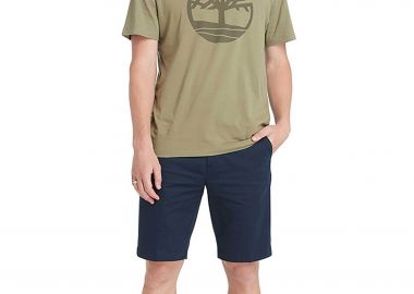 Timberland ανδρική βερμούδα chino Straight Fit ''Squam Lake'' - TB0A2DFM4331 Μπλε Σκούρο - TIMBERLAND - 