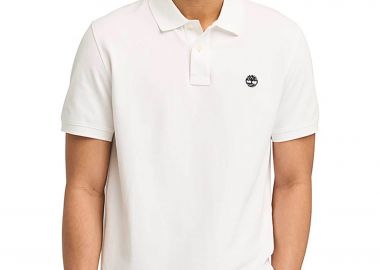 Timberland ανδρική μπλούζα πόλο πικέ με κεντημένο logo tree Regular Fit 