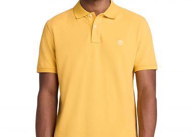 Timberland ανδρική μπλούζα πόλο πικέ με κεντημένο logo tree Regular Fit 