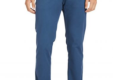Timberland ανδρικό παντελόνι chino μονόχρωμο Slim Fit ''Sargent Lake'' - TB0A2BYY2881 Μπλε - TIMBERLAND - 