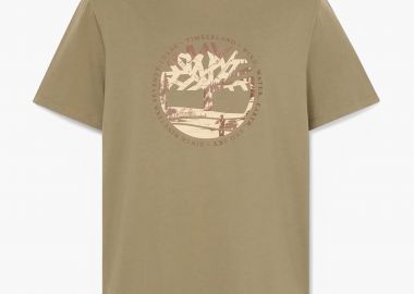 Timberland ανδρικό T-shirt με graphic tree logo Regular Fit 