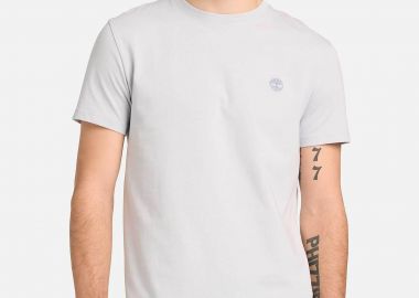 Timberland ανδρικό T-shirt με κεντημένο tree logo Slim Fit 