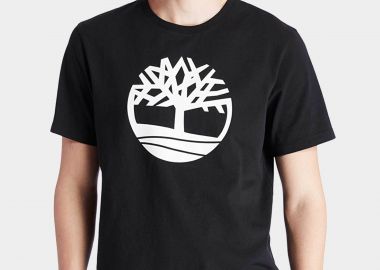 Timberland ανδρικό T-shirt με tree logo print Regular Fit 