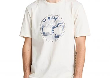Timberland ανδρικό T-shirt με tree logo print Regular Fit 