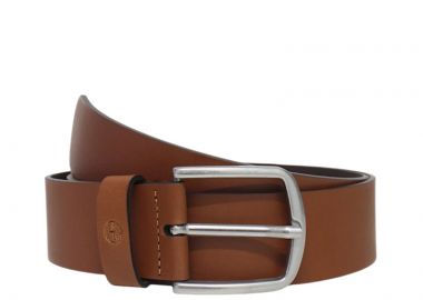 TIMBERLAND Bluff Point Leather Belt TB0A5NHSC391 LEATHER BROWN - TIMBERLAND - 