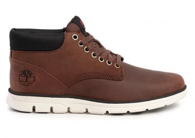 TIMBERLAND BRADSTREET MID LACE UP SNEAKER TB0A13EE2141 BROWN - TIMBERLAND - 