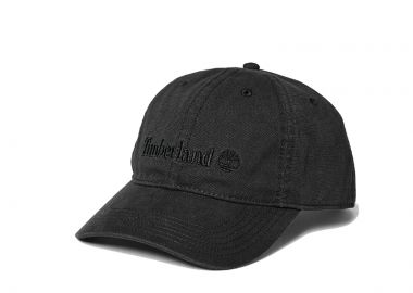TIMBERLAND COOPER HILL Baseball Cap TB0A65QX0011 BLACK - TIMBERLAND - 