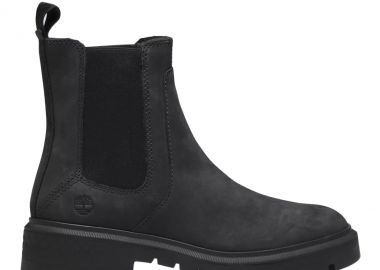 TIMBERLAND Cortina Valley Chelsea Μποτάκι 36-41 - ΜΑΥΡΟ - Timberland - 