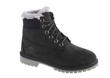 Timberland Δερμάτινα Γυναικεία Αρβυλάκια με Μεσαίο Τακούνι Μαύρα A41UX - Timberland - 